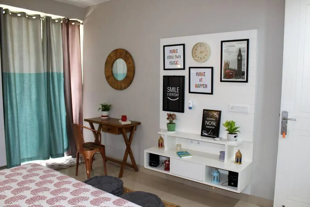 Zaniah - 1Bhk, 2 Balconies, Free Parking & Wi-Fi Lejlighed Gurgaon