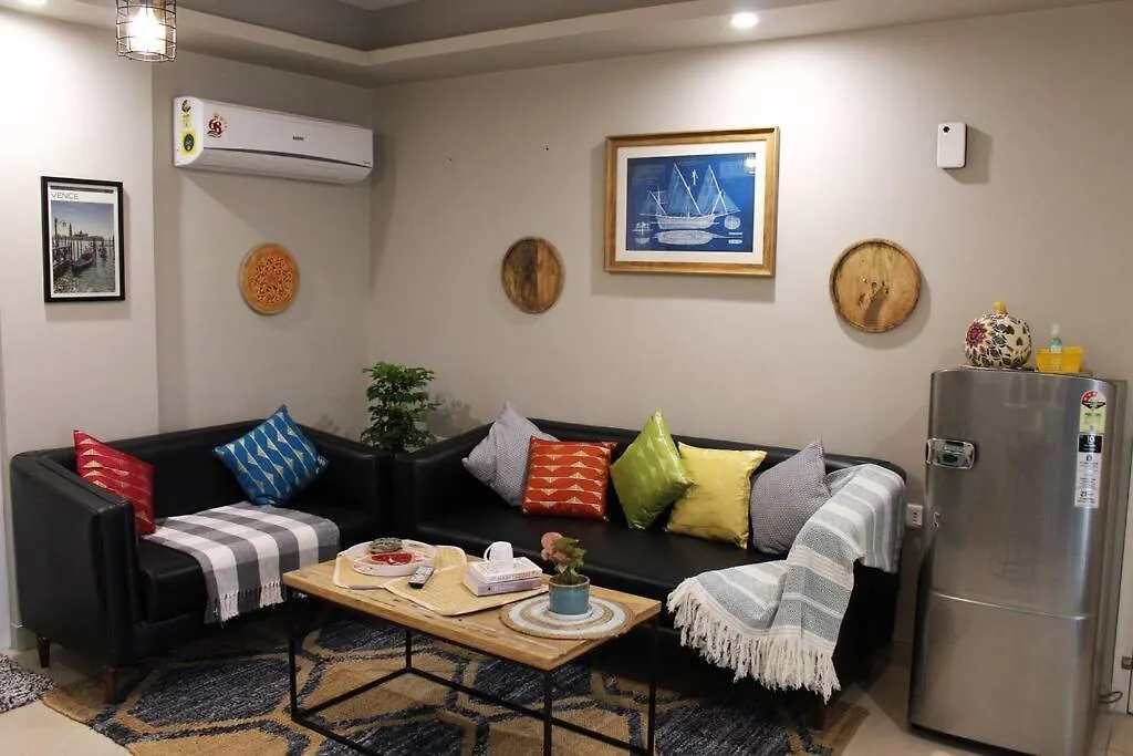 Zaniah - 1Bhk, 2 Balconies, Free Parking & Wi-Fi Lejlighed Gurgaon Indien
